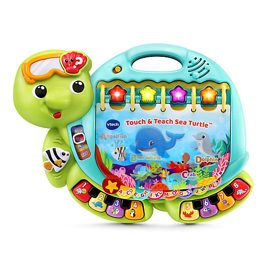 Alternate image 1 for VTech® Touch and Teach Sea Turtle