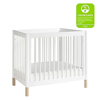 Babyletto Gelato 4-in-1 Mini Crib/Twin Bed in White. View a larger version of this product image.