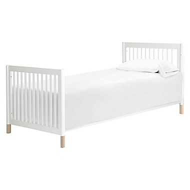 Babyletto Gelato 4-in-1 Mini Crib/Twin Bed in White. View a larger version of this product image.