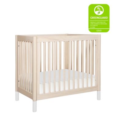 Babyletto Gelato 4-in-1 Mini Crib/Twin Bed in Natural. View a larger version of this product image.
