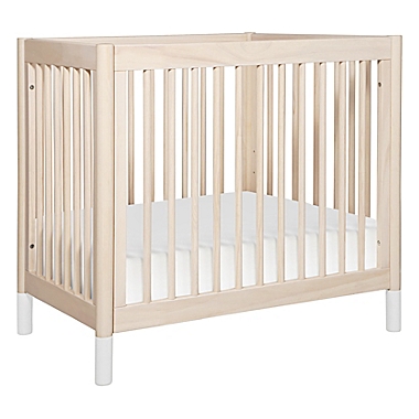 Babyletto Gelato 4-in-1 Mini Crib/Twin Bed in Natural. View a larger version of this product image.
