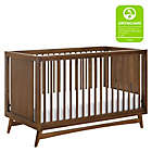 Alternate image 11 for Babyletto Peggy 3-in-1 Convertible Crib in Natural/Walnut