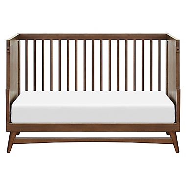 Babyletto Peggy 3-in-1 Convertible Crib in Natural/Walnut. View a larger version of this product image.