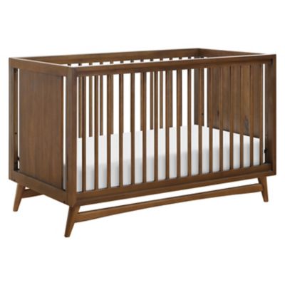Babyletto Peggy 3-in-1 Convertible Crib in Natural/Walnut