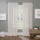 Alternate image 0 for Barkley Rod Pocket Light Filtering Semi-Sheer Window Curtain Panel in White (Single)
