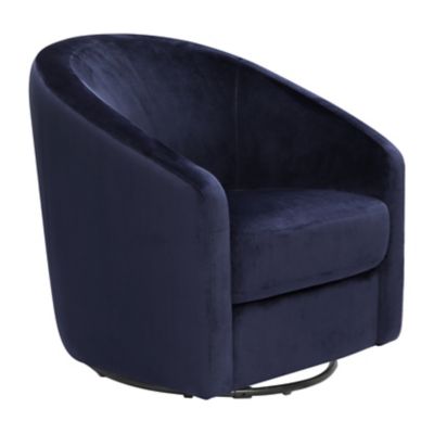 navy glider chair