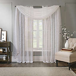 Spring Leaf Sheer Window Curtain Collection