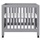 Alternate image 3 for Babyletto Origami Mini Crib in Grey