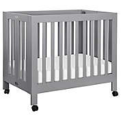 Babyletto Origami Mini Crib in Grey