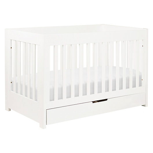 Alternate image 1 for Babyletto Mercer 3-in-1 Convertible Crib in White