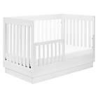 Alternate image 5 for Babyletto Harlow 3-in-1 Convertible Crib with Toddler Bed Conversion Kit in White and Acrylic