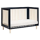 Alternate image 4 for Babyletto Lolly 3-in-1 Convertible Crib in Navy/Washed Natural