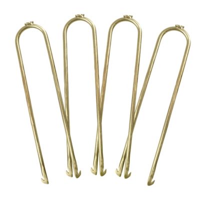 Pure Fun&reg; Trampoline Wind Stakes Anchor 4-Piece Kit in Gold
