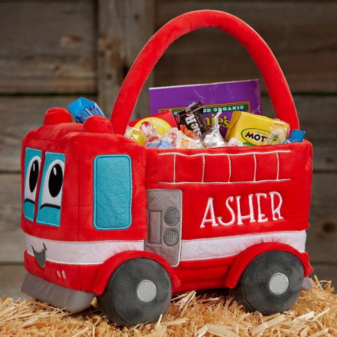 fire truck plush toy