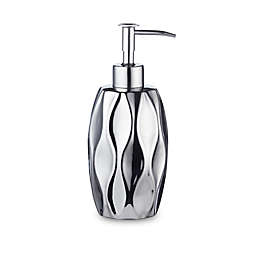 Rosalli Trading Silver Wave Lotion Dispenser in Silver