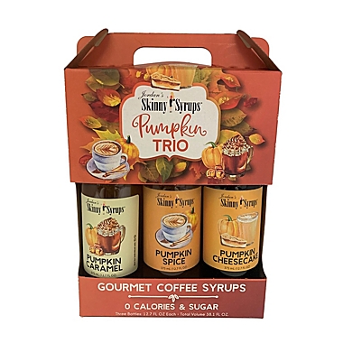 Jordan&#39;s Skinny Syrups&reg; Pumpkin Collection Trio. View a larger version of this product image.