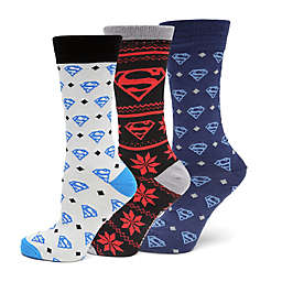 DC Comics™ Superman 3-Pair Socks Gift Set