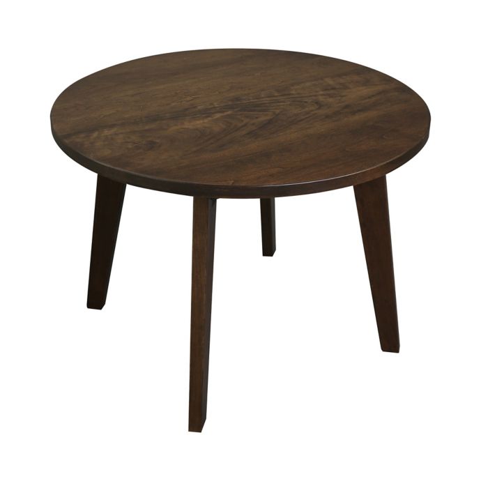 American Trails Genuine 100 Solid Cherry 24 Inch Round Coffee Table In Antique Cherry Bed Bath Beyond