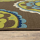 Alternate image 8 for Cabana Bay Cannon Rabun 3&#39;7 x 5&#39;6 Indoor/Outdoor Area Rug in Brown