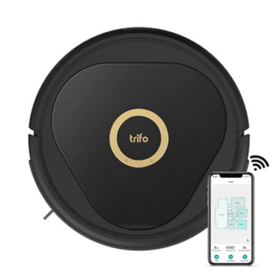 Trifo Lucy The AI Home Robot Vacuum in Black/Gold