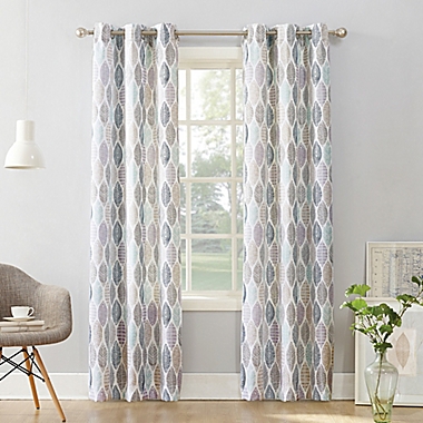 No. 918 Hotaru 63-Inch Grommet Sheer Window Curtain Panel in White (Single). View a larger version of this product image.