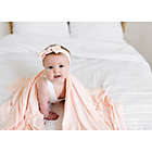 Alternate image 3 for Copper Pearl&trade; Newborn Blush Bow Headband in Pink