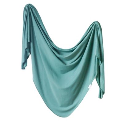 Copper Pearl&trade; Journey Knit Swaddle Blanket in Blue