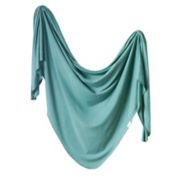Copper Pearl&trade; Journey Knit Swaddle Blanket in Blue