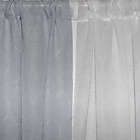 Alternate image 3 for Benton 84-Inch Rod Pocket/Back Tab Sheer Window Curtain Panel in Arctic Blue (Single)