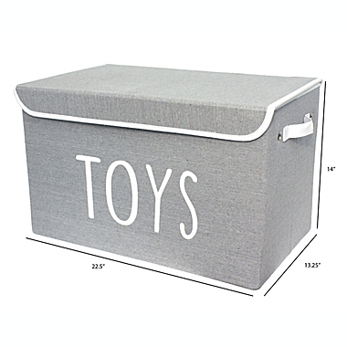 Taylor Madison Designs&reg; Storage Chest in Grey/White. View a larger version of this product image.