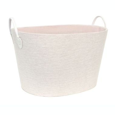 Taylor Madison Designs&reg; Ombre Oval Storage Bin in Pink. View a larger version of this product image.