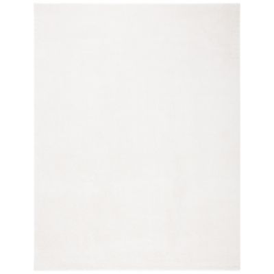 Safavieh Plain and Solid 4&#39;5 x 6&#39;5 Area Rug in Ivory