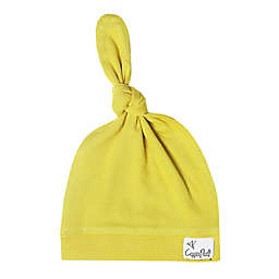 Copper Pearl™ Size 0-4M Squirt Top Knot Hat in Yellow