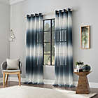 Alternate image 5 for Scott Living&trade; Atlantic Ombre Open Weave 84-Inch Grommet Curtain Panel in Blue (Single)