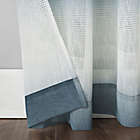 Alternate image 2 for Scott Living&trade; Atlantic Ombre Open Weave 84-Inch Grommet Curtain Panel in Blue (Single)
