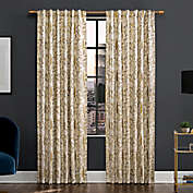 Scott Living&trade; Aubry Shimmering Floral Back Tab 100% Blackout Curtain Panel (Single)