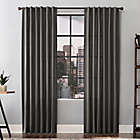 Alternate image 0 for Scott Living&trade; Renato 84-Inch Rod Pocket/Back Tab Window Curtain Panel in Grey (Single)