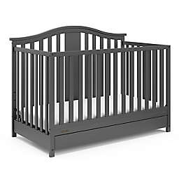 Graco® Solano 4-in-1 Convertible Crib with Drawer in Grey