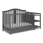 Alternate image 0 for Graco&trade; Solano 4-in-1 Convertible Crib and Changer in Gray
