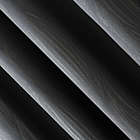 Alternate image 3 for Sun Zero&reg; Beck Geometric Ogee 96-Inch Blackout Curtain Panel in Coal Grey (Single)