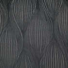 Alternate image 5 for Sun Zero&reg; Beck Geometric Ogee 96-Inch Blackout Curtain Panel in Coal Grey (Single)