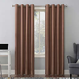Sun Zero® Duran 84-Inch Grommet 100% Blackout Window Curtain Panel in Cedar (Single)