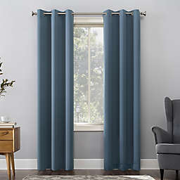 Mariah 84-Inch Grommet Curtain in Denim Blue (Single)