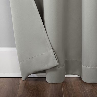 Mariah 63-Inch Grommet Curtain in Silver Grey (Single). View a larger version of this product image.