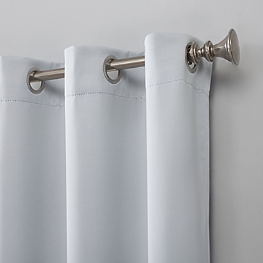 Mariah 95-Inch Grommet Curtain in Dove White (Single). View a larger version of this product image.