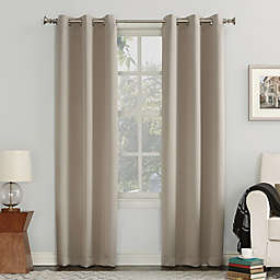 Sun Zero® Mariah 108-Inch Grommet Curtain Panel in Stone (Single)
