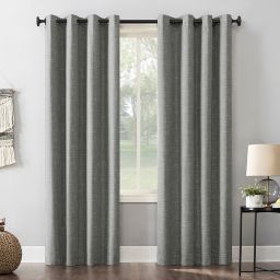 Sun Zero® 96-Inch Kline Grommet 100% Blackout Window Curtain Panel in Grey (Single)