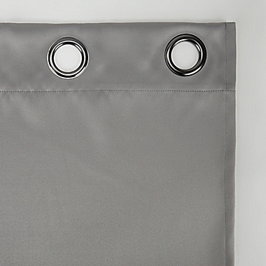 Sun Zero&reg; Oslo Theater Grade 84-Inch 100% Blackout Curtain Panel in Silver Grey (Single). View a larger version of this product image.