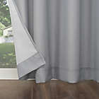 Alternate image 2 for Sun Zero&reg; Sailor 108-Inch Grommet Indoor/Outdoor Window Curtain Panel in Grey (Single)