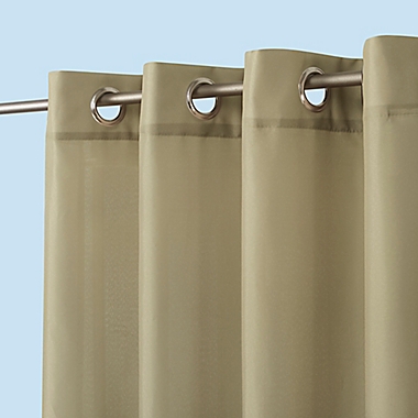 Sun Zero&reg; Sailor 84-Inch Grommet Indoor/Outdoor Window Curtain Panel in Khaki (Single). View a larger version of this product image.
